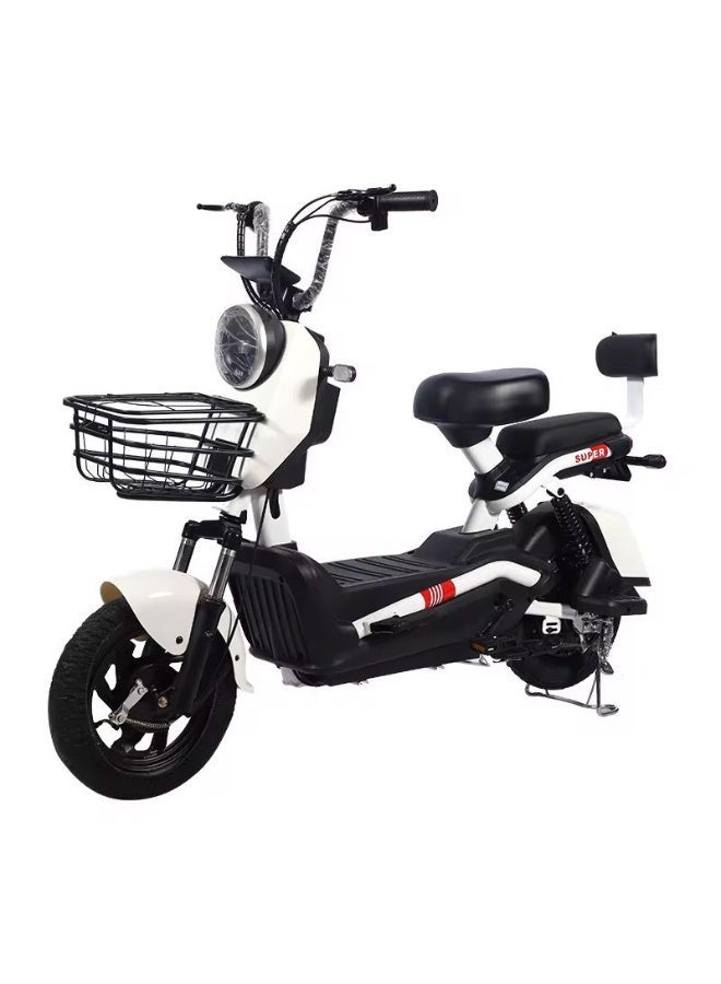E Scooter with Seat for Commuter & Urban Travel /3 Gears LED Multicolor BY HAPPY KIDDO - Image 2